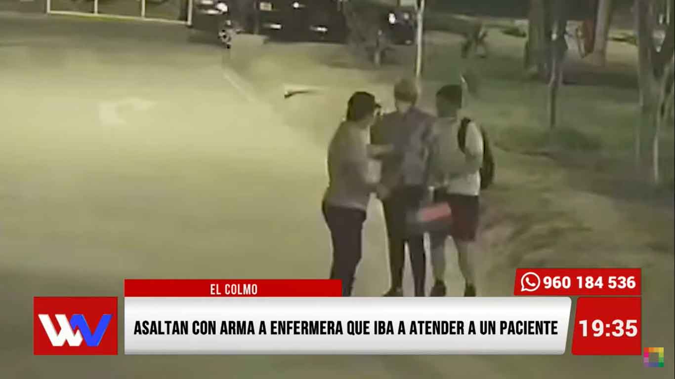 Portada: Asaltan con arma a enfermera que iba a atender a un paciente