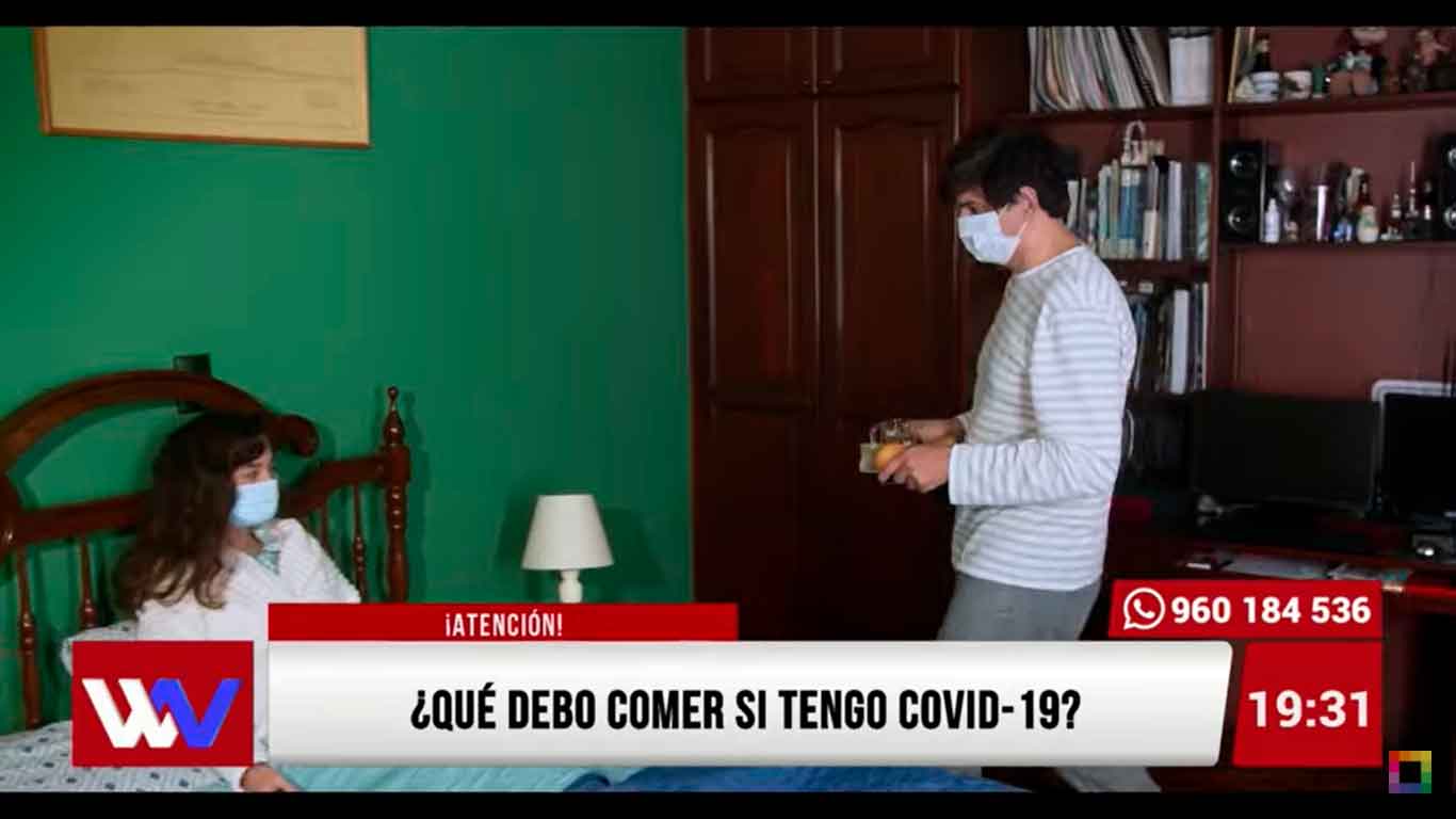 Portada: ¿Qué debo comer si tengo Covid-19?