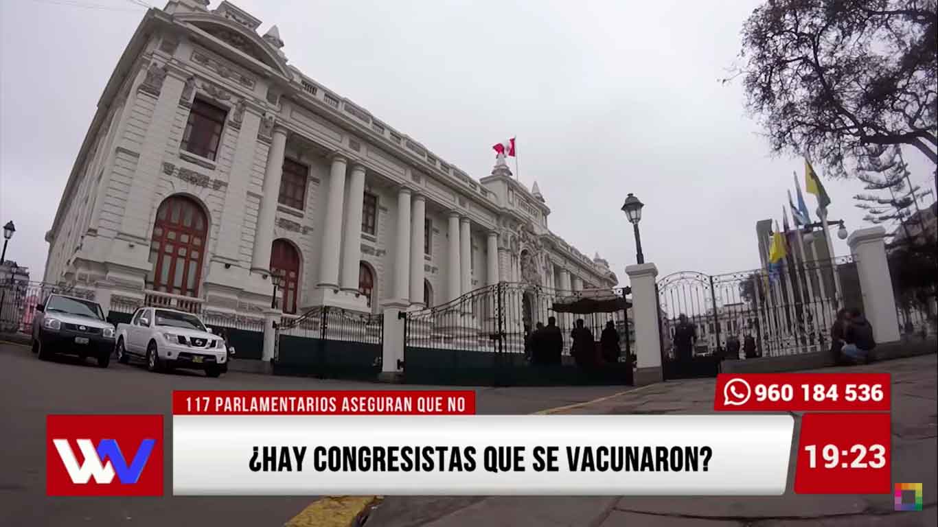 ¿Hay congresistas que se vacunaron?