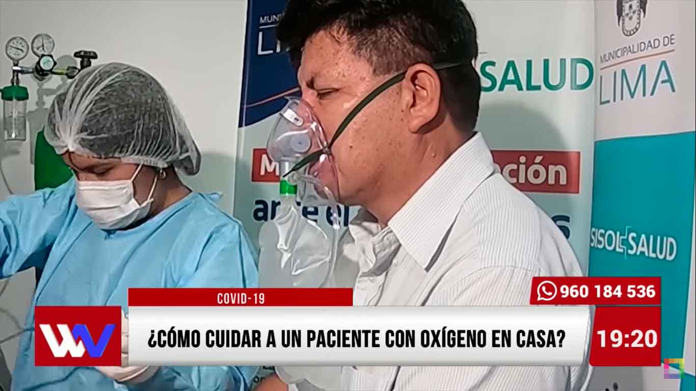 Portada: ¿Cómo cuidar a un paciente con oxígeno en casa?