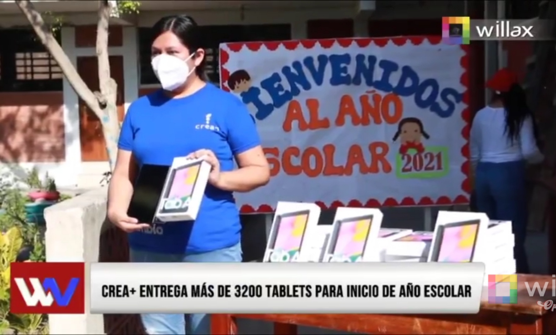 Crea+ entrega más de 3200 tablets para inicio de año escolar