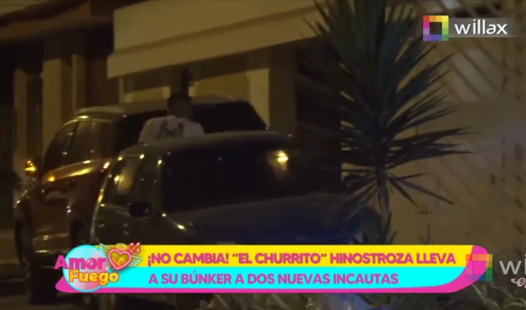 Portada: Amor y Fuego: ¡No cambia! "El churrito" Hinostroza lleva a su búnker a dos nuevas incautas | VIDEO