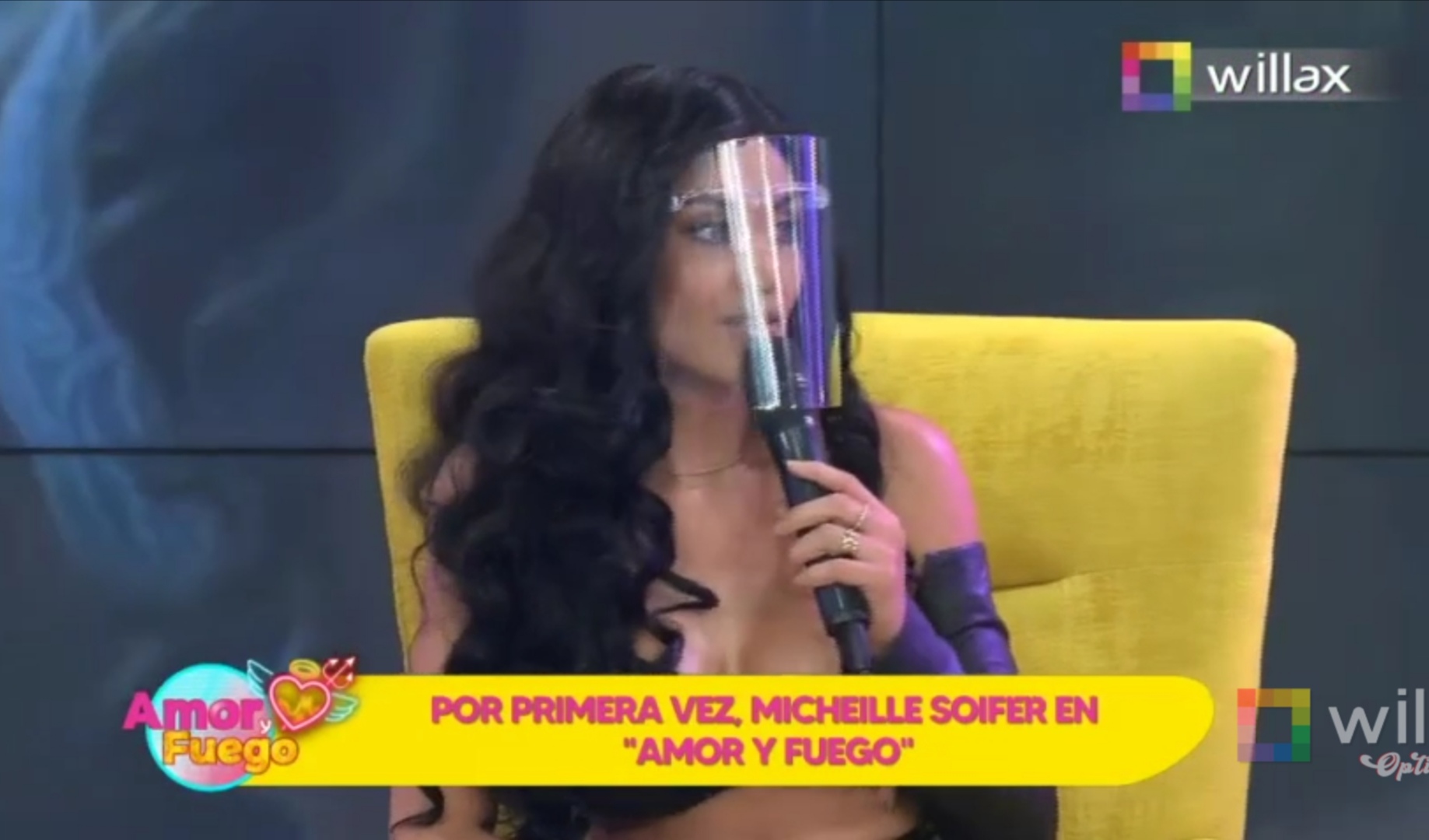 Portada: Amor y Fuego: Por primera vez Micheille Soifer en el programa