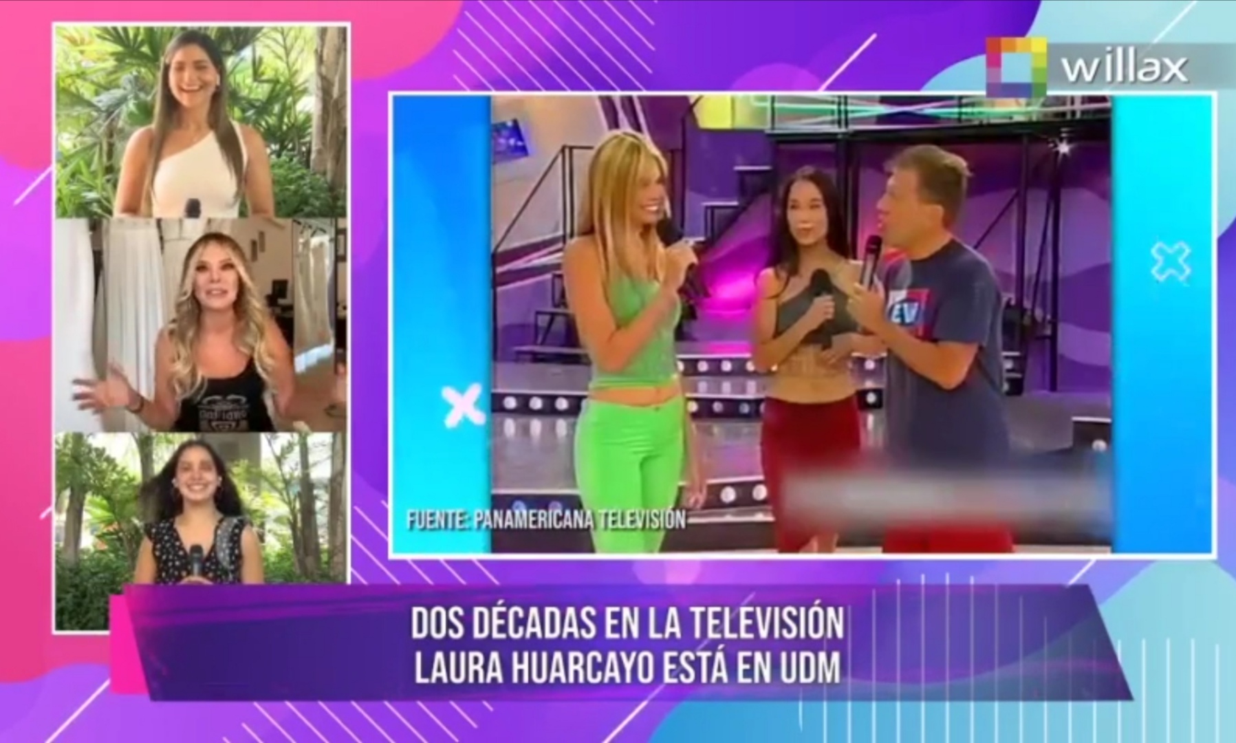 Portada: Un día en el Mall: Dos décadas en la televisión, Laura Huarcayo conversa con UDM