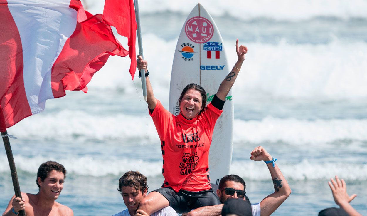 Portada: ¡Vamos Perú! Sofía Mulanovich participará en el Mundial ISA de El Salvador