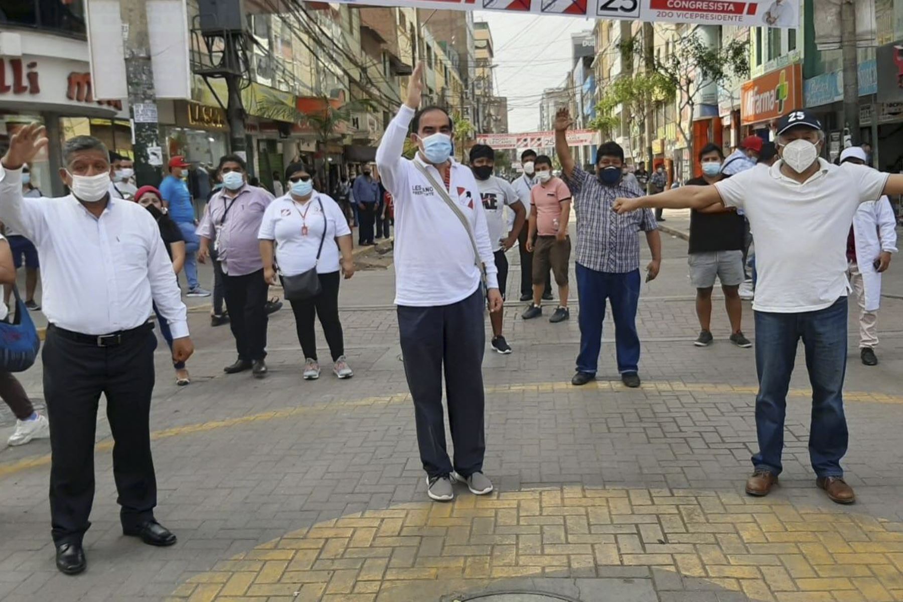 Portada: Elecciones 2021: Lescano agradece por primer lugar en encuestas