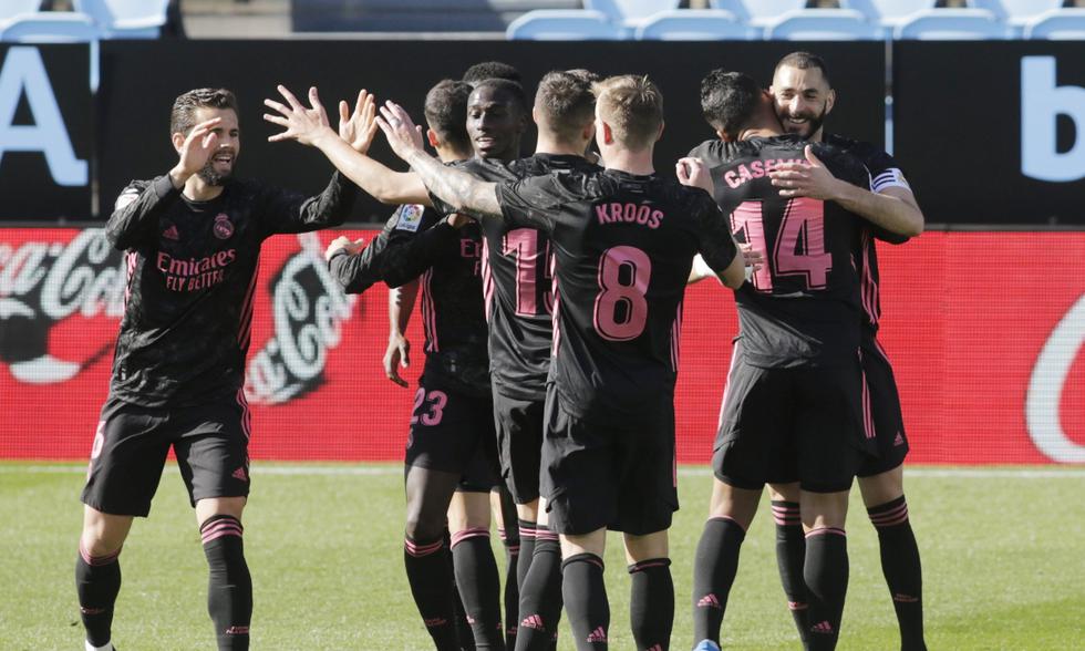 Portada: Real Madrid venció 3-1 al Celta