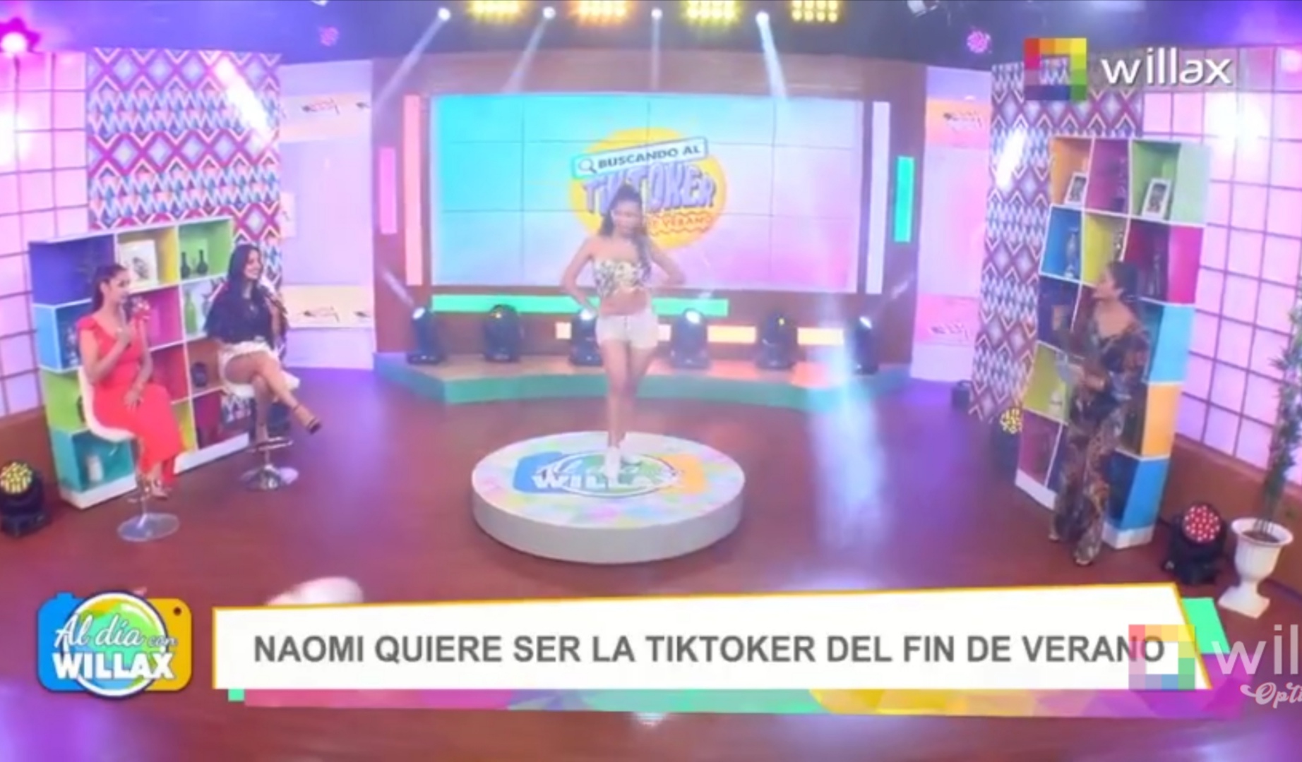 Al día con Willax: Karla Tarazona y Valeria Flórez eligieron al ganador del concurso “Buscando al Tiktoker de fin de verano”