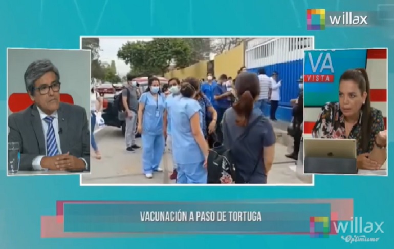 Abel Salinas arremete contra Francisco Sagasti y sus exministras vacunadas: "Los peruanos merecemos una explicación"