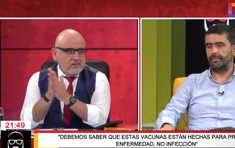 Beto Ortiz: "La vacuna china es la que hay, pero no es la que merecemos"