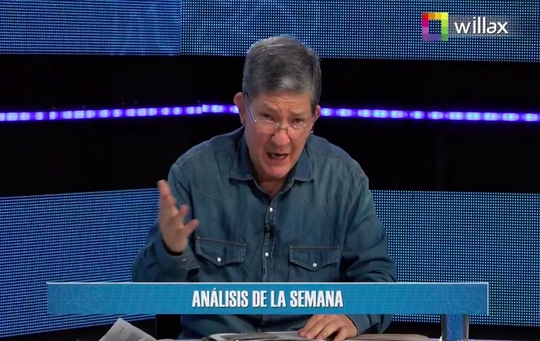 José Barba: Los medios quieren una segunda vuelta entre Lescano y Forsyth