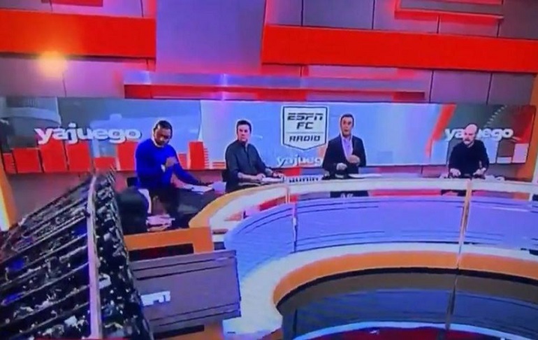 Periodista de ESPN tras accidente que sufrió en pleno programa: “Quiero decirles que estoy bien”