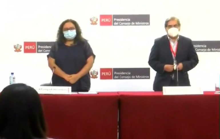 Gobierno brindó conferencia sobre ejecución de acciones frente a la pandemia | VIDEO