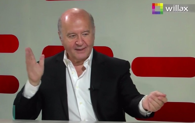 Portada: Hernando de Soto: "Rafael López Aliaga es un microempresario"