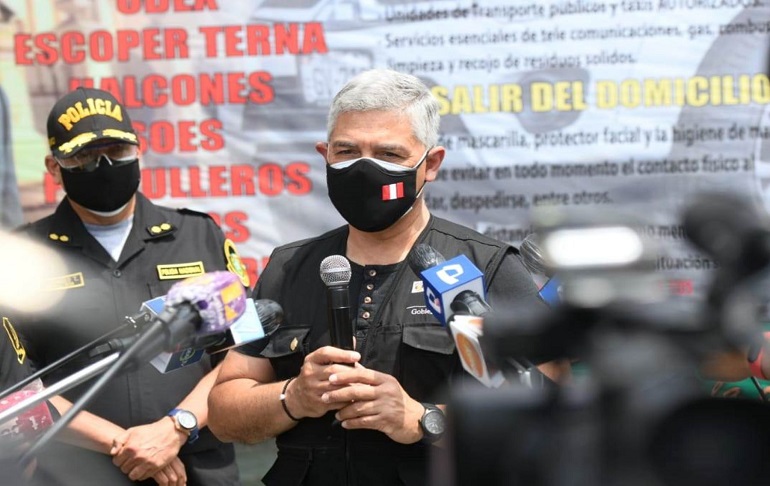 José Elice: Más de 70,000 policías garantizarán la seguridad en Semana Santa