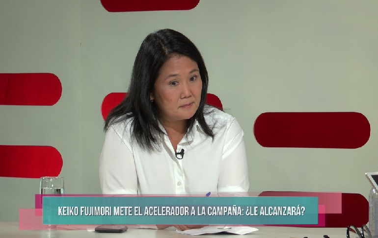 Keiko Fujimori negó que exista audio de PPK con Moisés Mamani | VIDEO