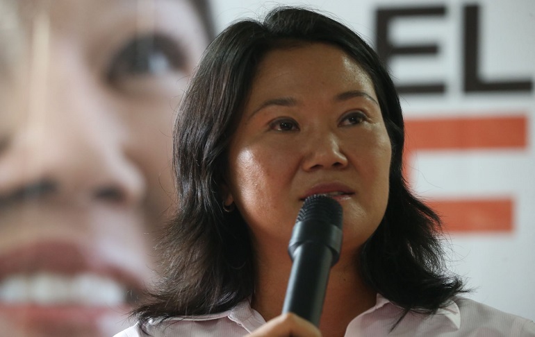 Keiko Fujimori: "He recibido una resolución judicial que señala que ya no voy a poder viajar por nuestro país"