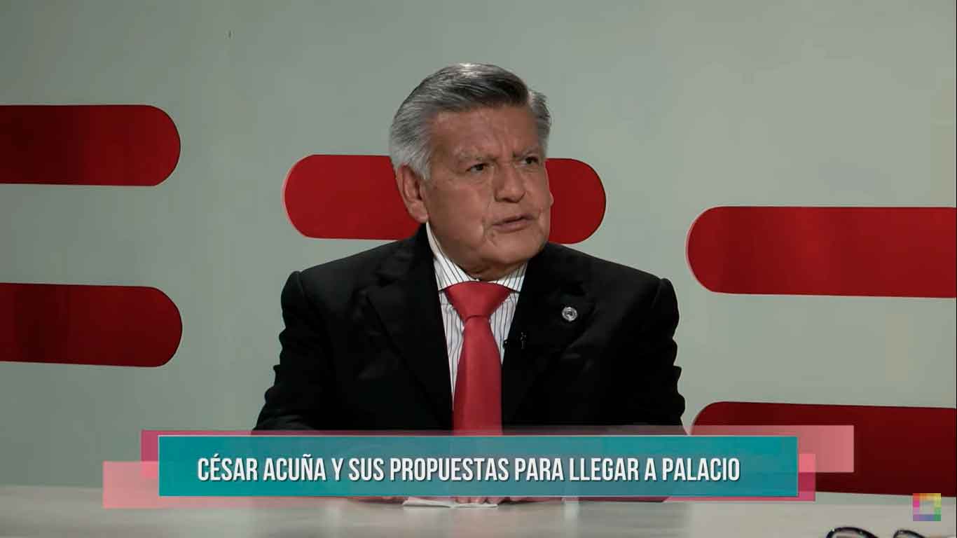 Portada: César Acuña: "Entre Toledo y Acuña hay mucha diferencia, yo tengo plata como cancha, no necesito robar"
