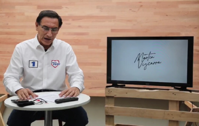 Martín Vizcarra a Francisco Sagasti: "Quítese la camiseta morada"