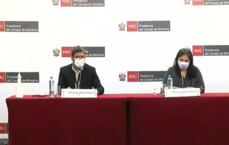 Portada: Gobierno brindó conferencia sobre las acciones realizadas frente a la pandemia | VIDEO
