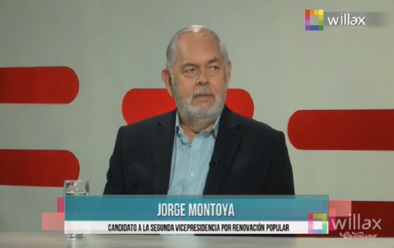 Portada: Jorge Montoya: Virgilio Acuña ha tratado de golpear al partido Renovación Popular para hacerlo caer