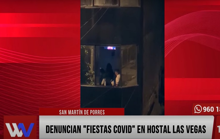 Portada: San Martin de Porres: denuncian “fiestas covid” en hostal ‘Las Vegas’