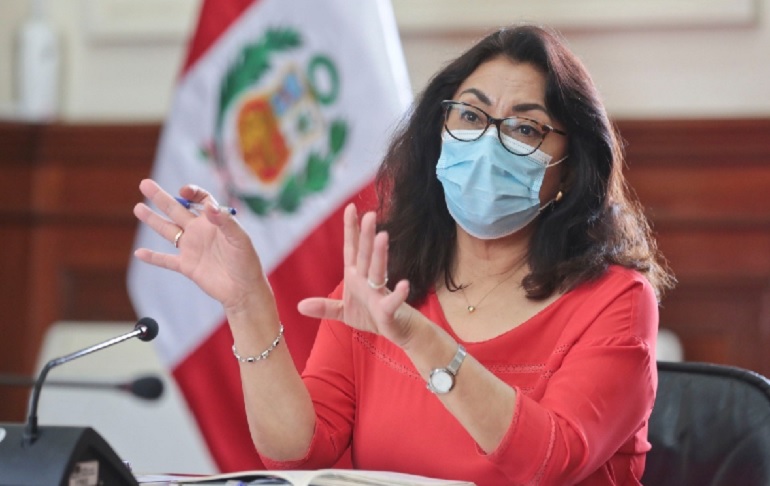 Portada: Violeta Bermúdez: Estado aún no cuenta con contratos suficientes para adquirir vacunas para toda la población