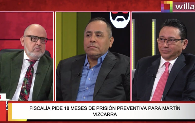 Carlos Caro: Es altamente probable que Martín Vizcarra se vaya preso