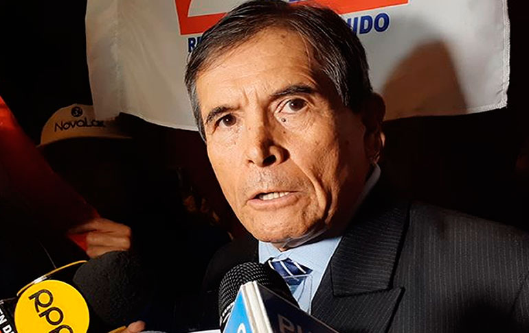 Candidato presidencial Ciro Gálvez fue internado tras dar positivo a covid-19