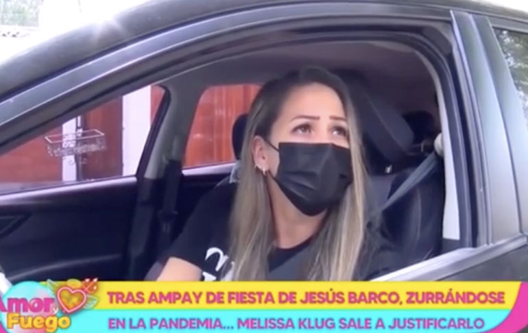 Portada: Melissa Klug justifica celebración de cumpleaños de Jesús Barco: "No fue una fiesta, sino un almuerzo familiar"