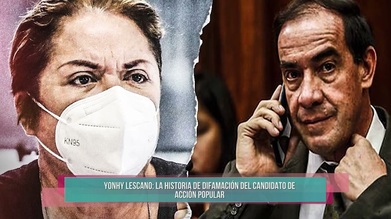 Milagros Leiva presentó historia de la difamación de Yonhy Lescano contra Rosario Sasieta | VIDEO