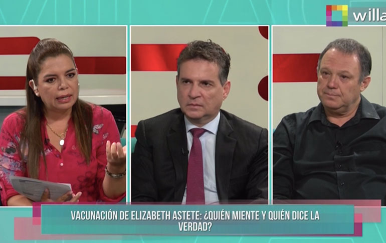 Portada: Omar Chehade y Carlos Mesía dicen que Pilar Mazzetti es una mentirosa