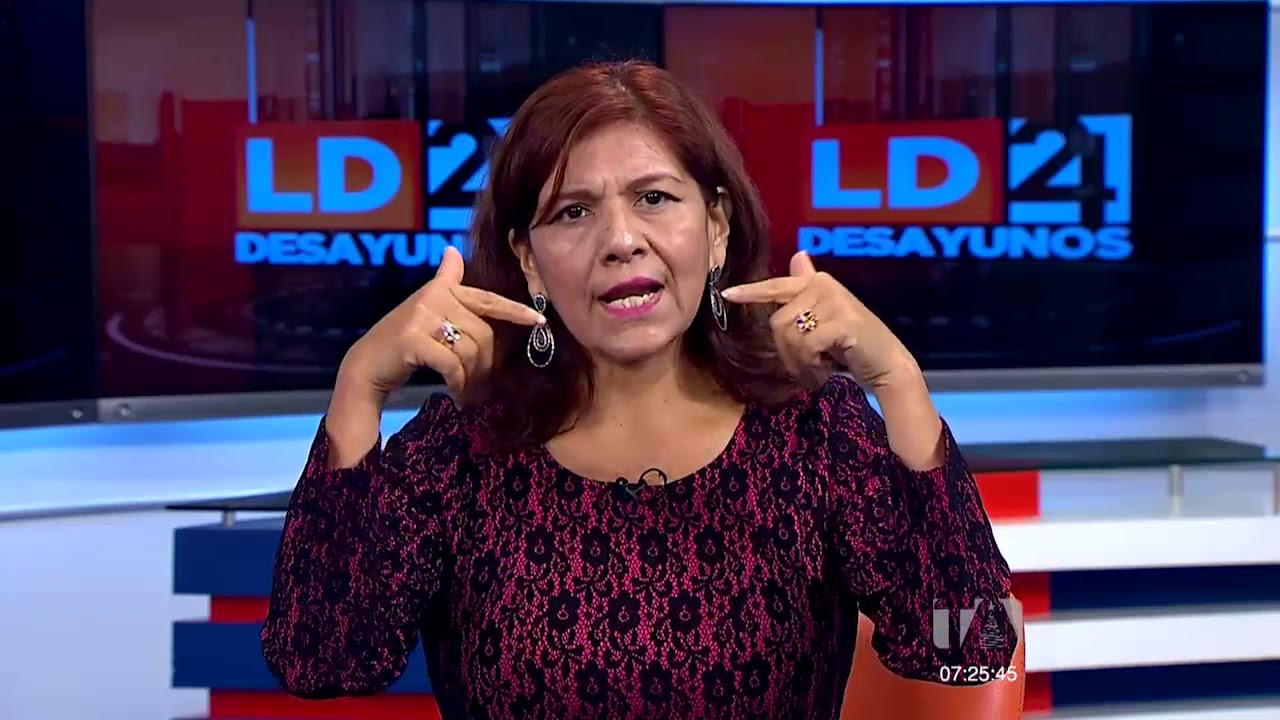 Portada: Neldy Mendoza se allana a pedido de Rafael López Aliaga para que se retire de la plancha presidencial