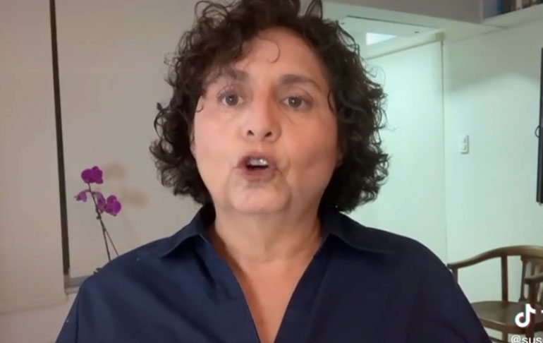Susel Paredes le pide disculpas al editor de videos que insultó