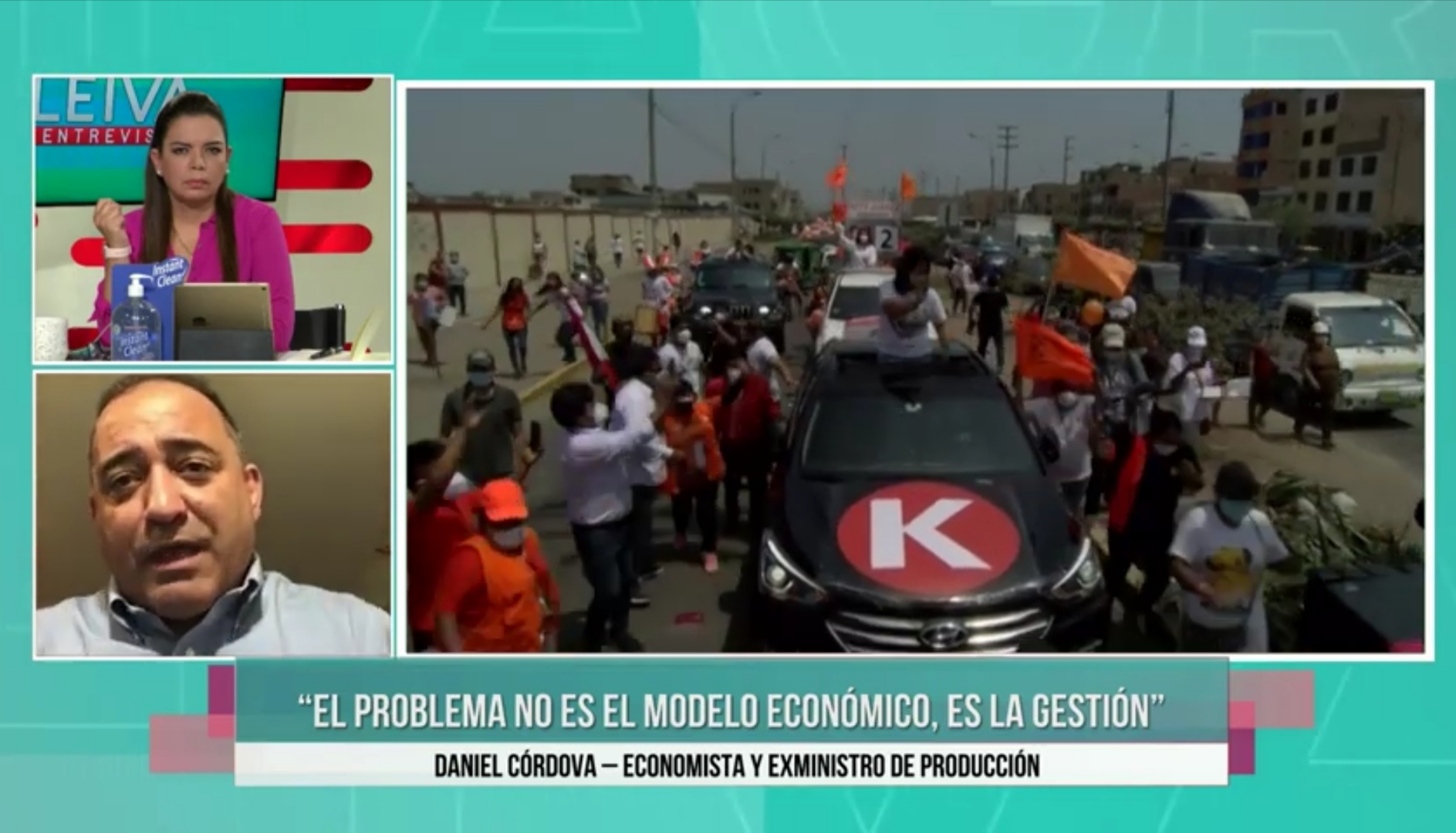 Daniel Córdova sobre las propuestas de Keiko Fujimori: "El problema no es el modelo económico, es la gestión"