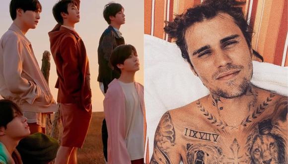 Portada: BTS y Justin Bieber en colaboración