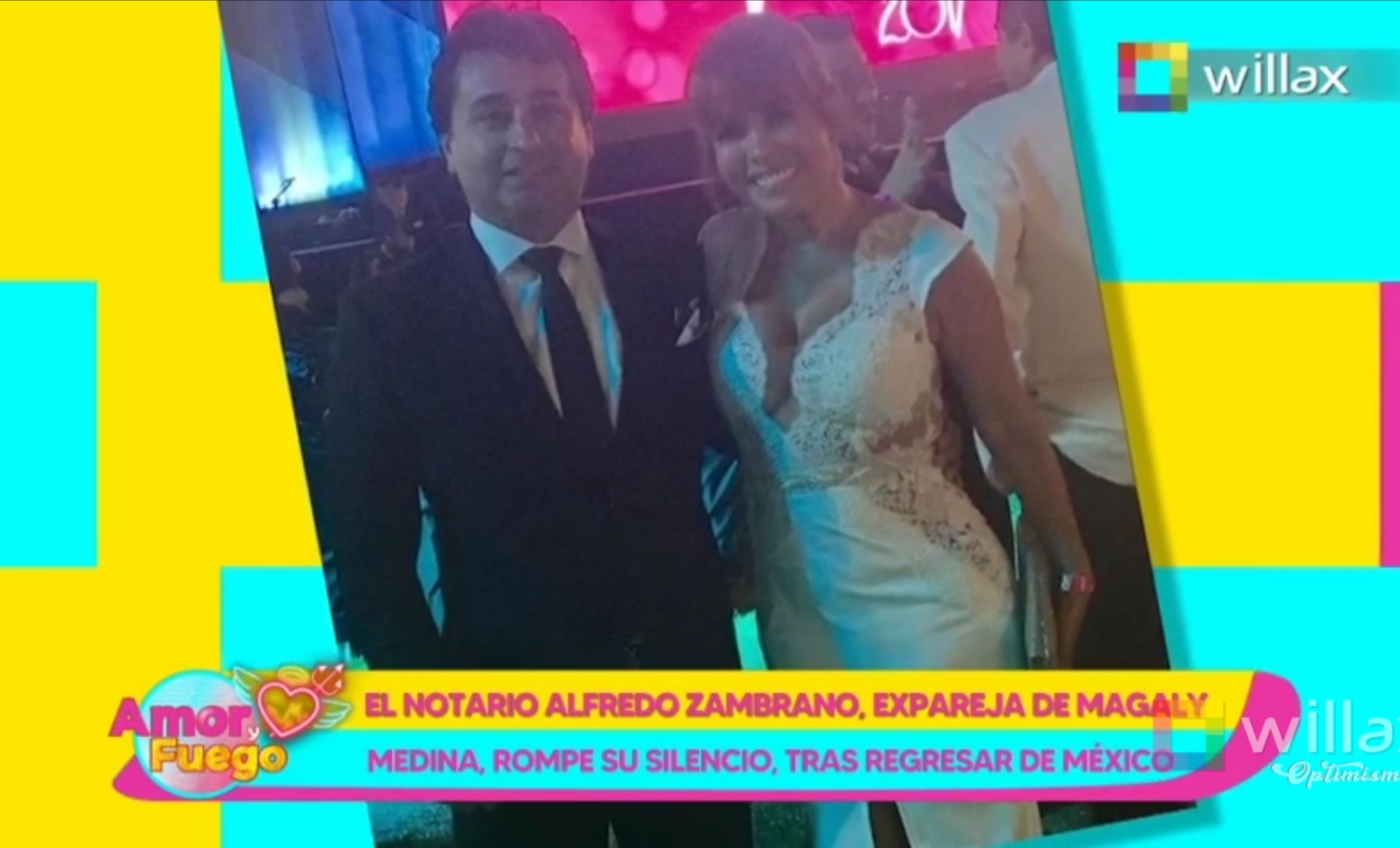 Portada: Amor y Fuego: El notario Alfredo Zambrano, expareja de Magaly Medina, rompe su silencio, tras regresar de México