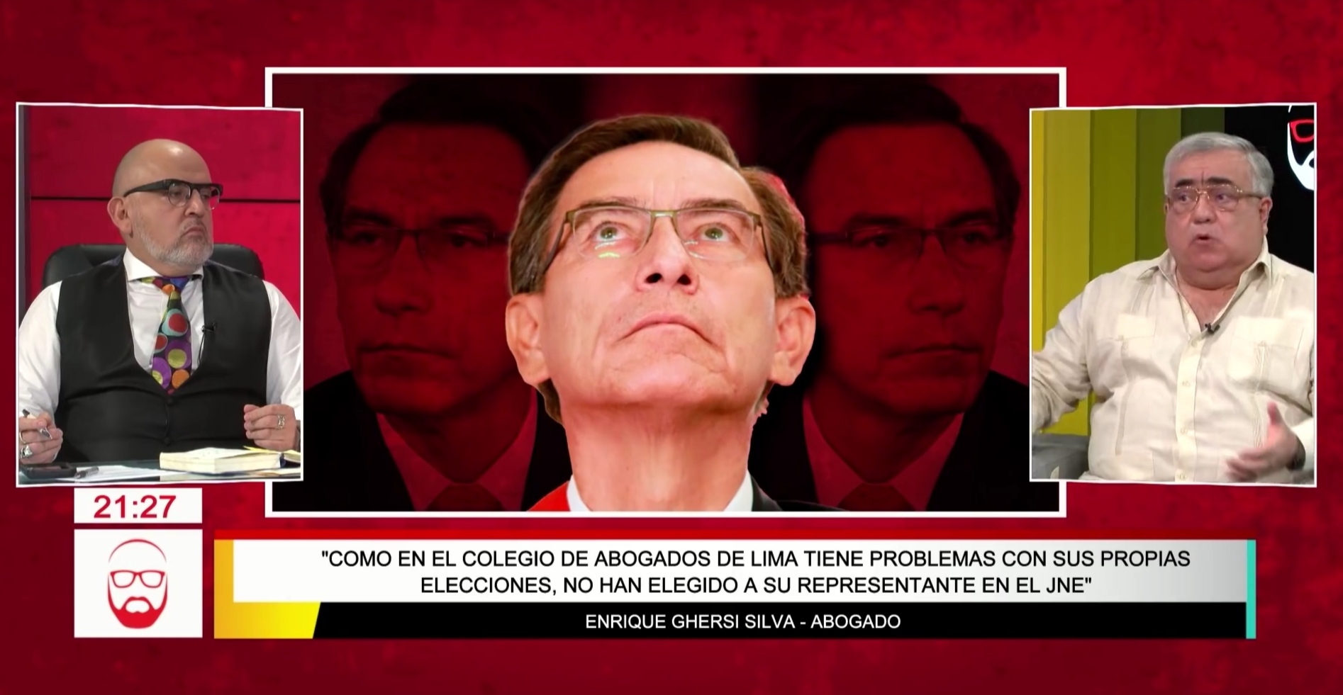 Portada: Enrique Ghersi: “Falta el representante del Colegio de Abogados de Lima en el JNE”