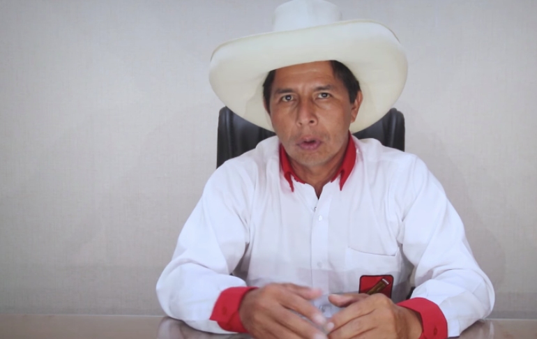 Pedro Castillo: "Seremos respetuosos de la Constitución hasta que el pueblo lo decida"