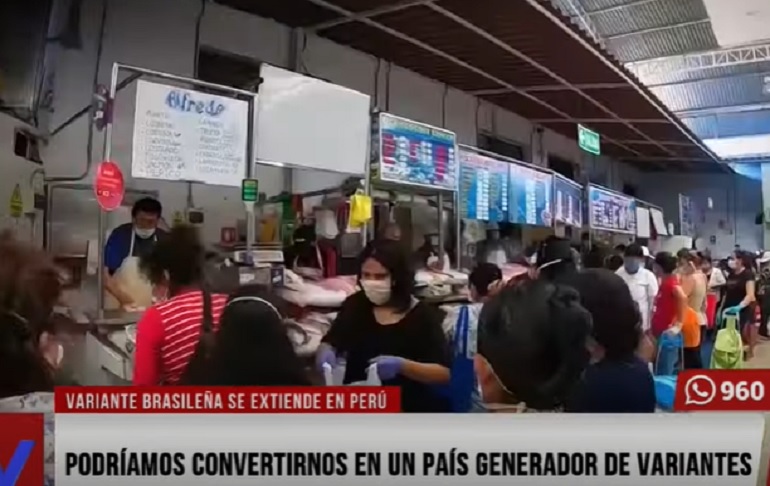 Portada: Podríamos convertirnos en un país generador de variantes [VIDEO]