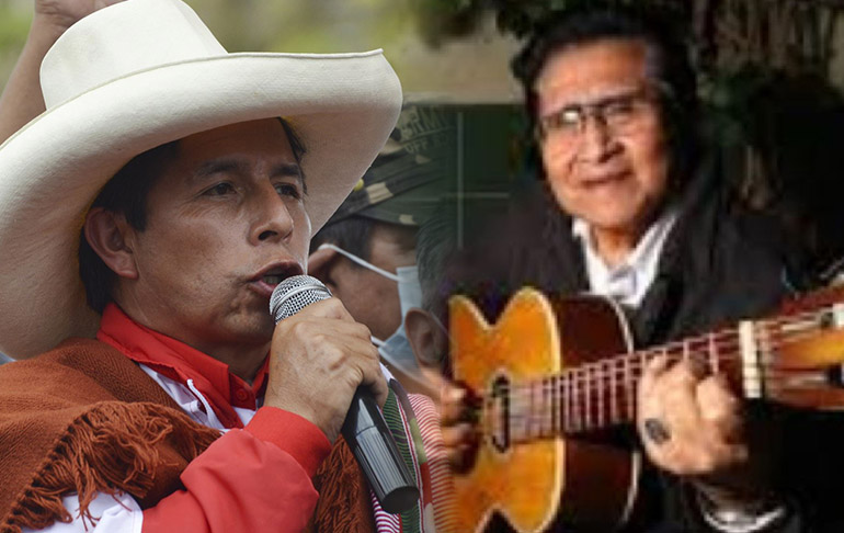 Portada: Familia de Luis Abanto Morales exige a Pedro Castillo que deje de usar canción ‘Cholo soy’