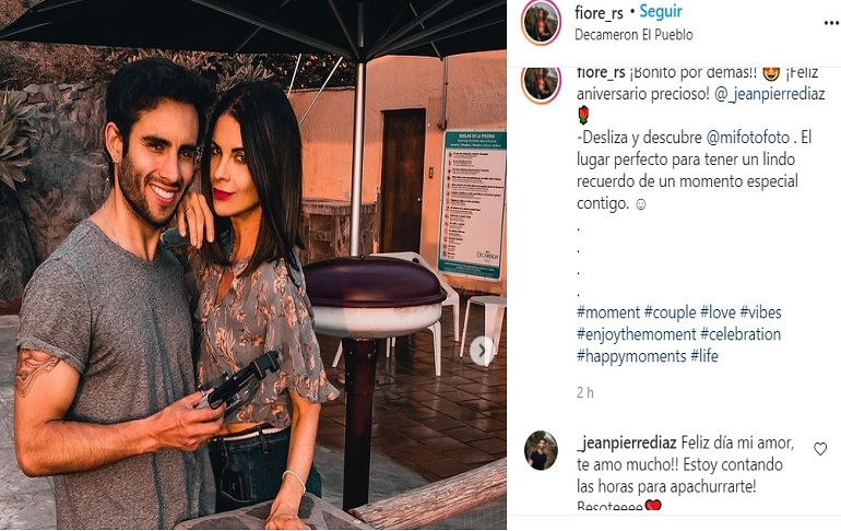 Portada: Fiorella Rodríguez festeja su aniversario con Jean Pierre Díaz: "Nuestra relación se dio de manera orgánica"