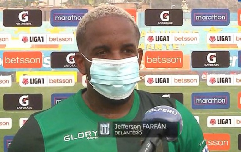 Portada: Jefferson Farfán se mostró emocionado por su gol: “Le dije a mi madre que iba a marcar” [VIDEO]