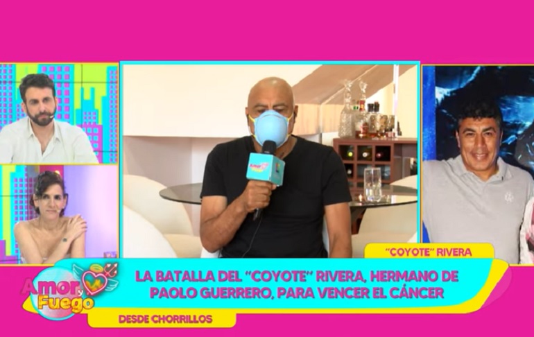 Julio Coyote Rivera narró su lucha contra el cáncer: "Tengo una familia que siempre me ha apoyado"