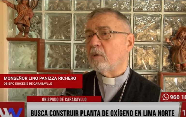 Portada: Obispado de Carabayllo busca construir planta de oxígeno en Lima Norte [VIDEO]