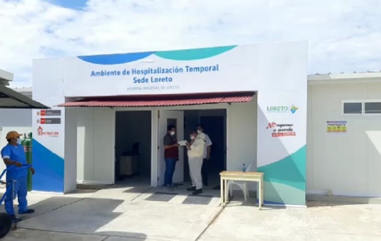 Loreto: Proponen que hospitales de Iquitos reciban a pacientes con COVID-19 de otras regiones