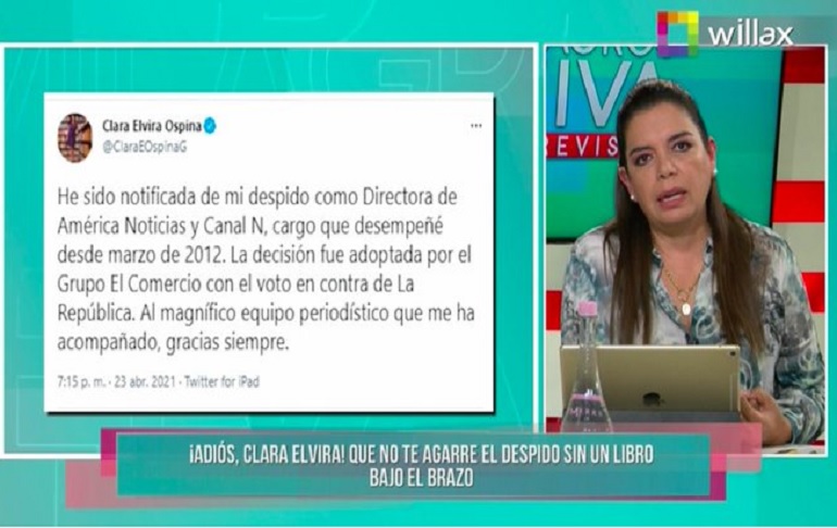 Milagros Leiva sobre Clara Elvira Opina: "La señora le hizo demasiado daño al periodismo peruano"