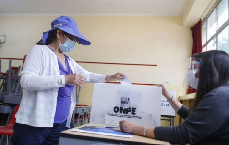 Portada: Más de 25 millones de peruanos están habilitados para votar hoy en comicios generales