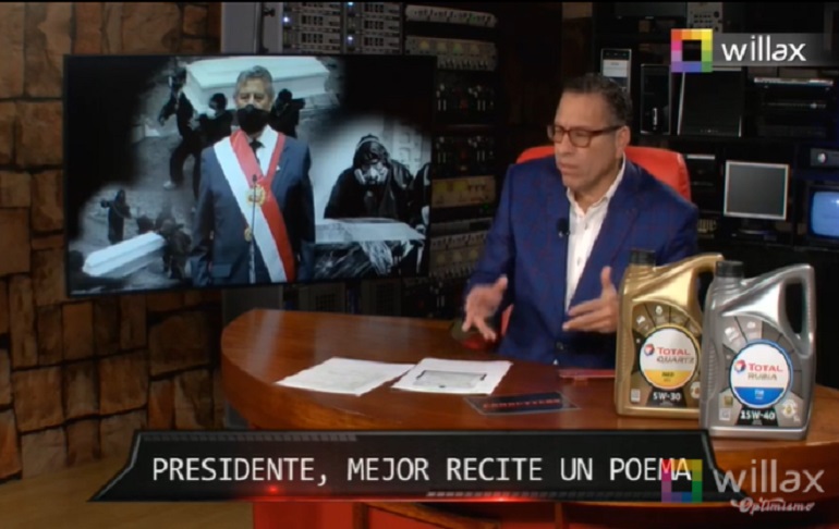 Portada: Phillip Butters sobre declaración de Sagasti en Piura: "Estamos ante un incompetente"