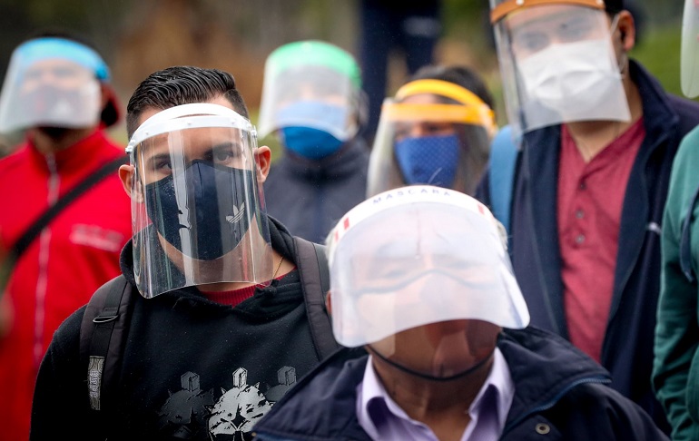 Portada: Coronavirus en Perú: Desde este lunes será obligatorio usar protector facial en centros comerciales, mercados y supermercados